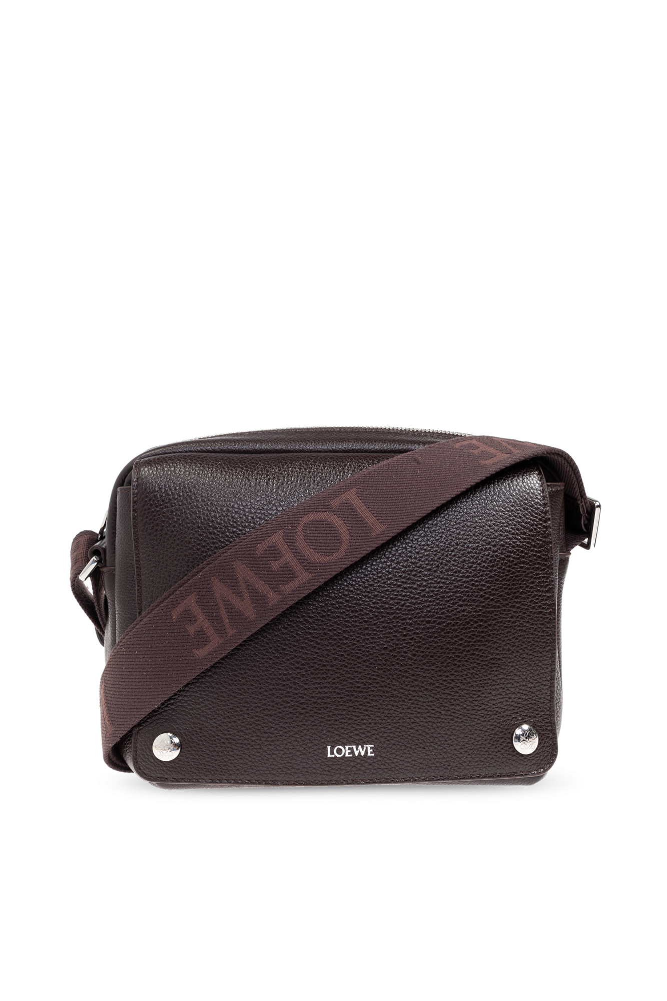 Brown Shoulder bag Medium Pebble Loewe - Vitkac France